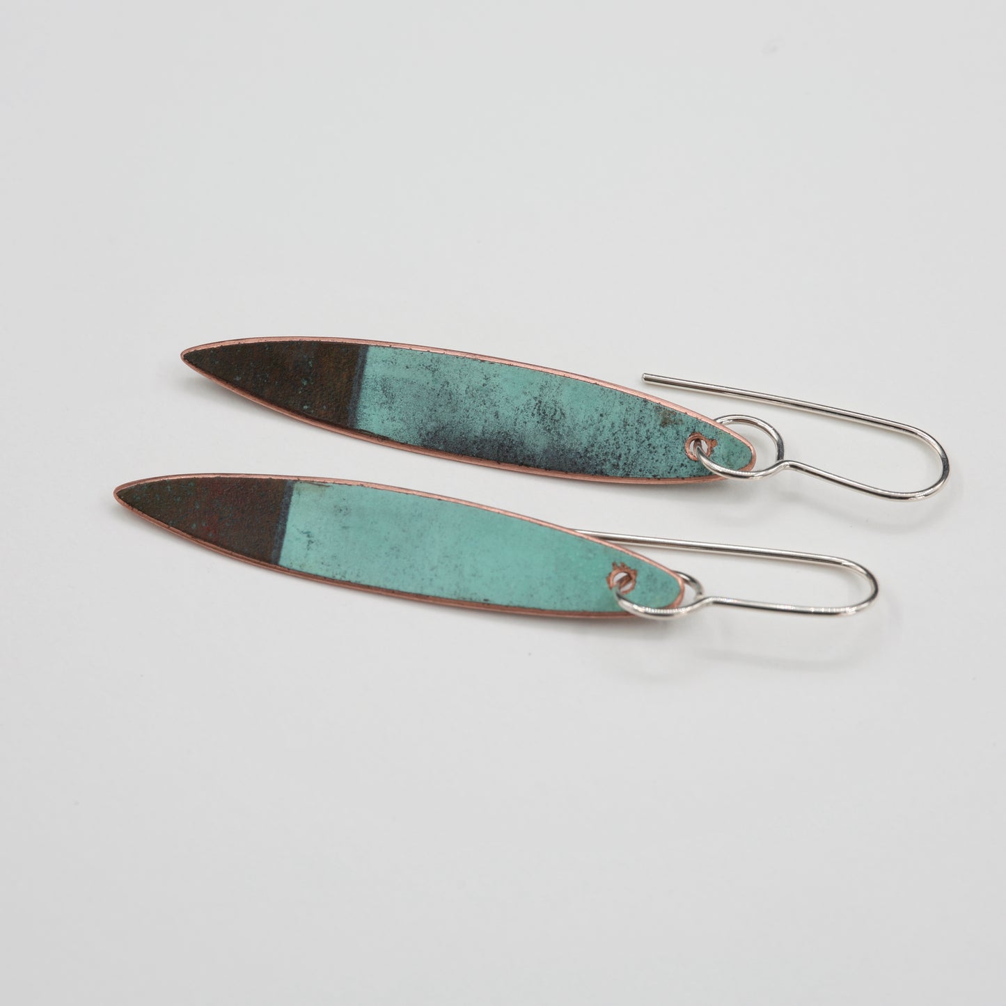 Natural Patina Design-Narrow Leaf Blue