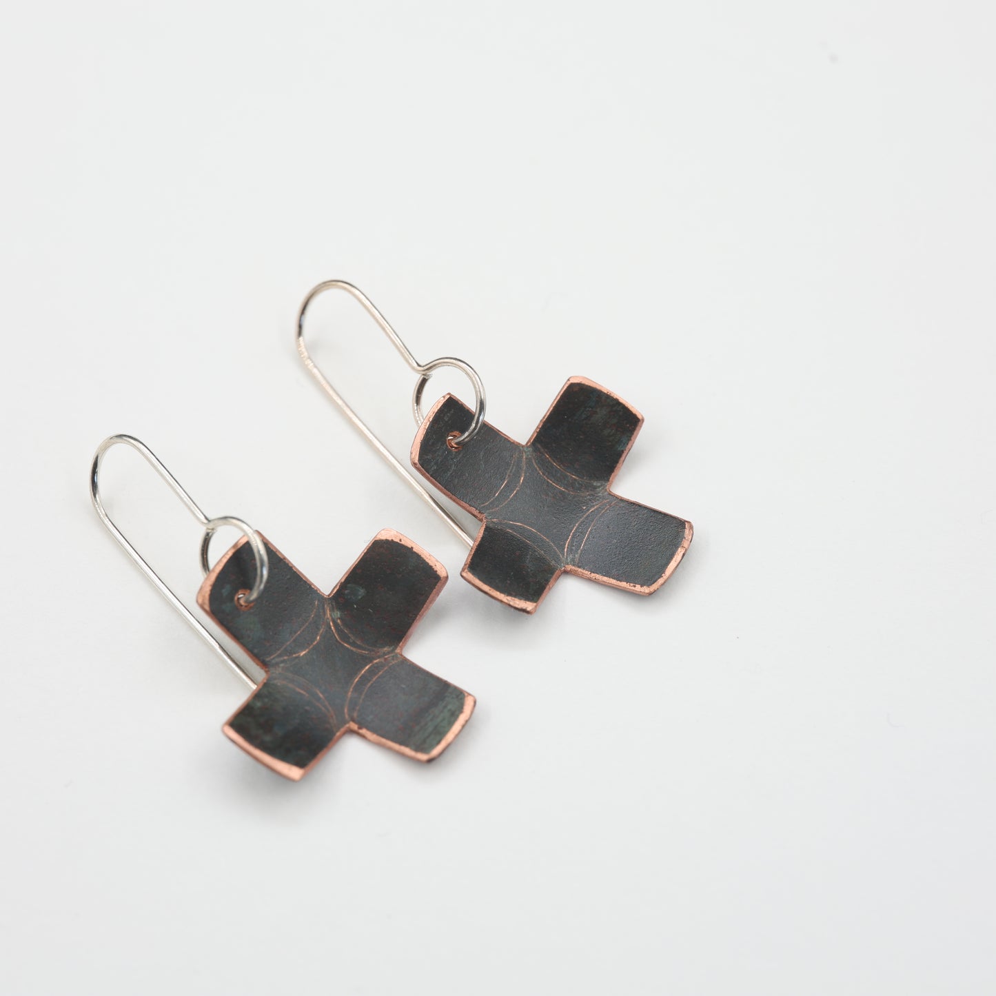 Natural Patina Design-Cross Etched Line 2