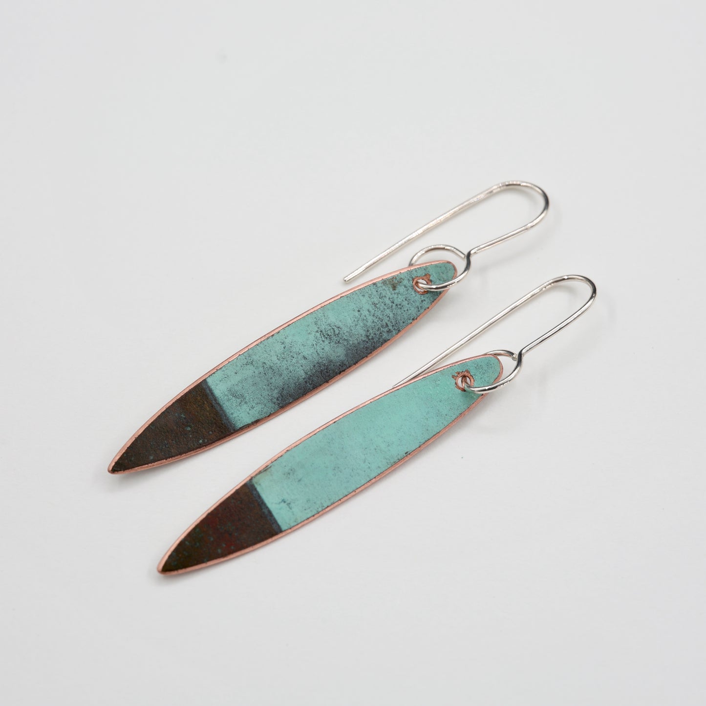 Natural Patina Design-Narrow Leaf Blue