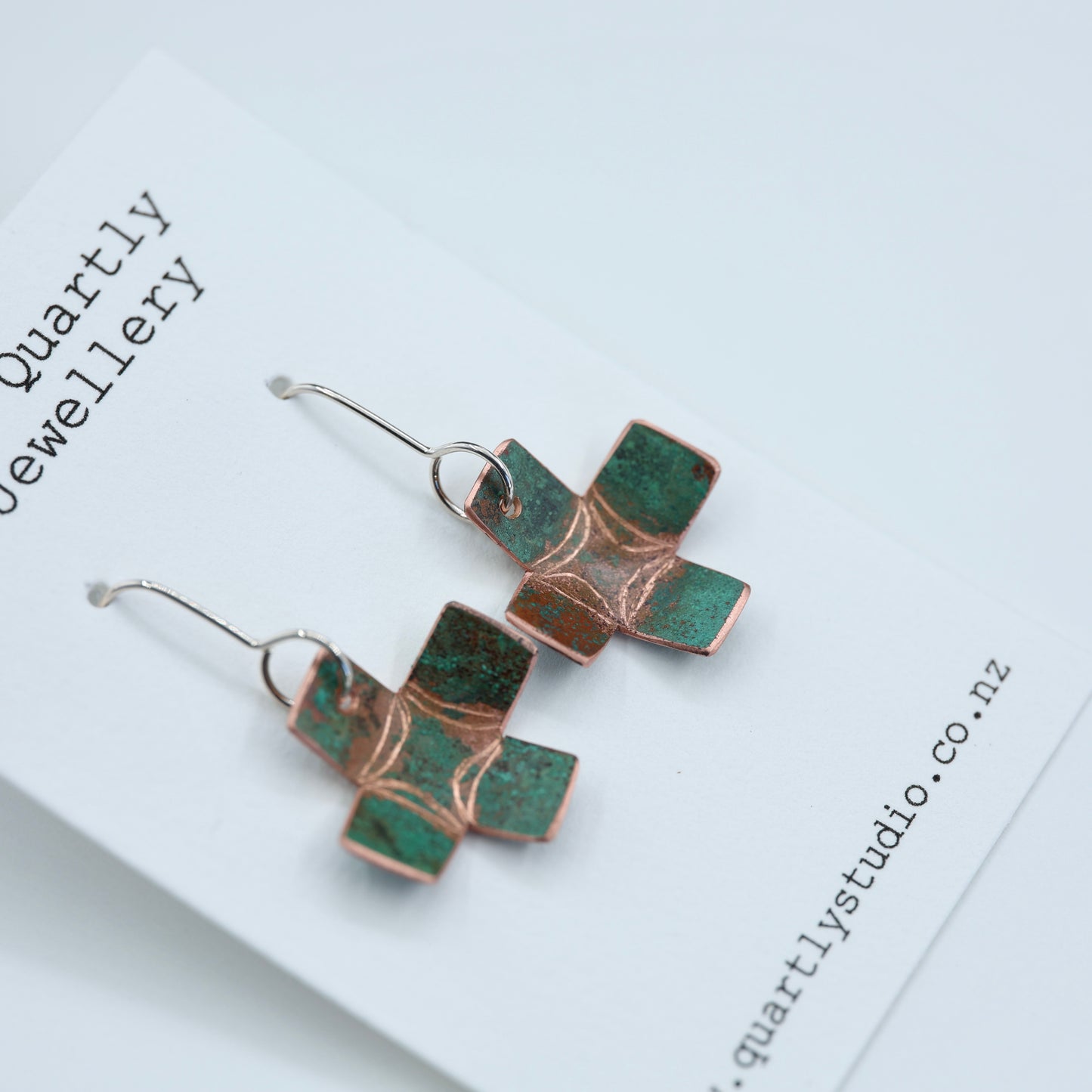 Natural Patina Design-Cross Etched Line 2