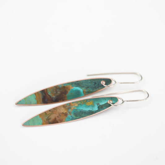 Natural Patina Design-Narrow Leaf 5