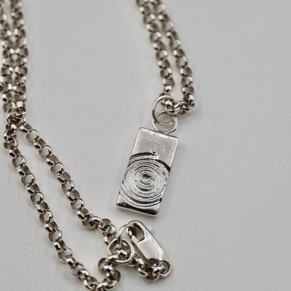 Silver Swirl Necklace
