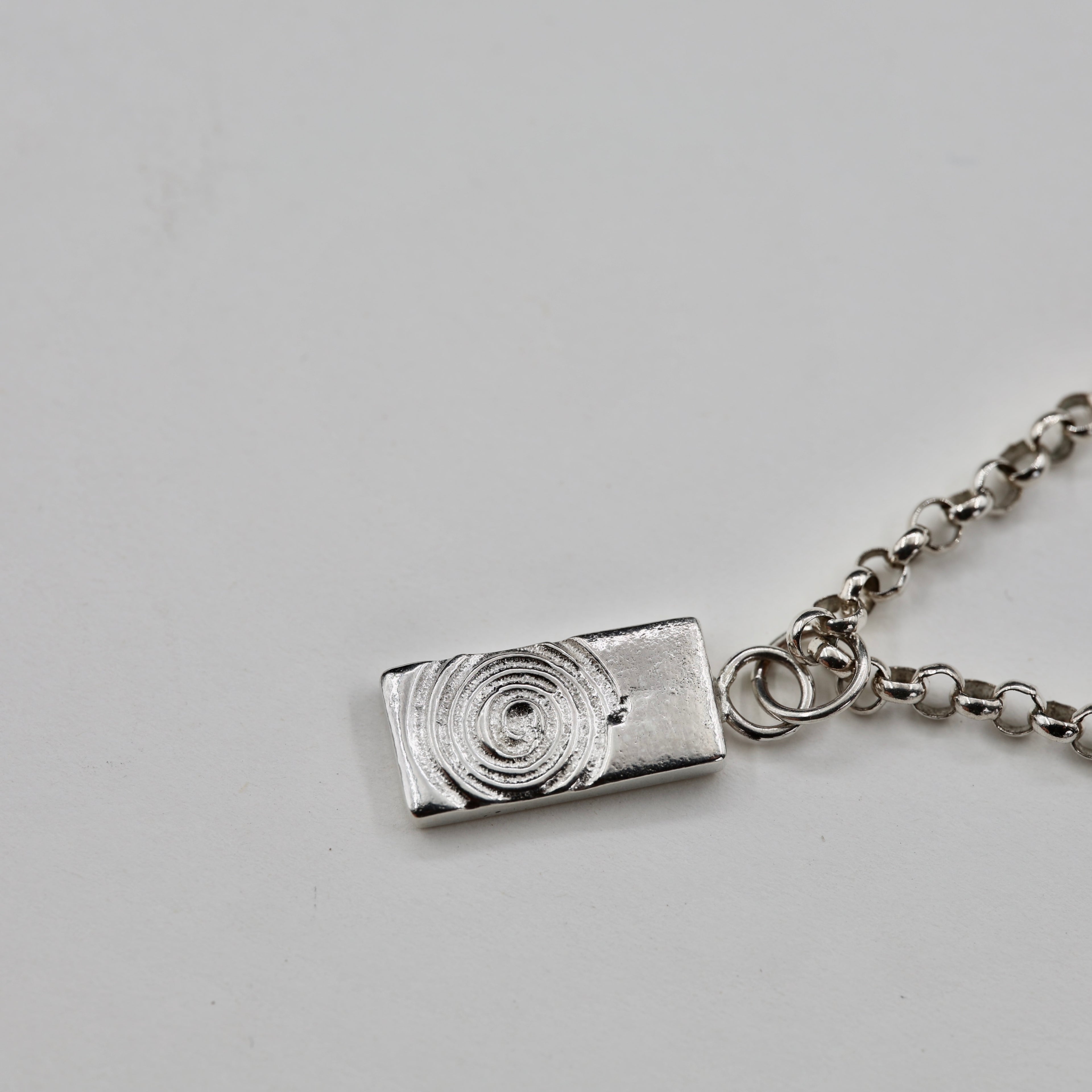 Silver Swirl Necklace