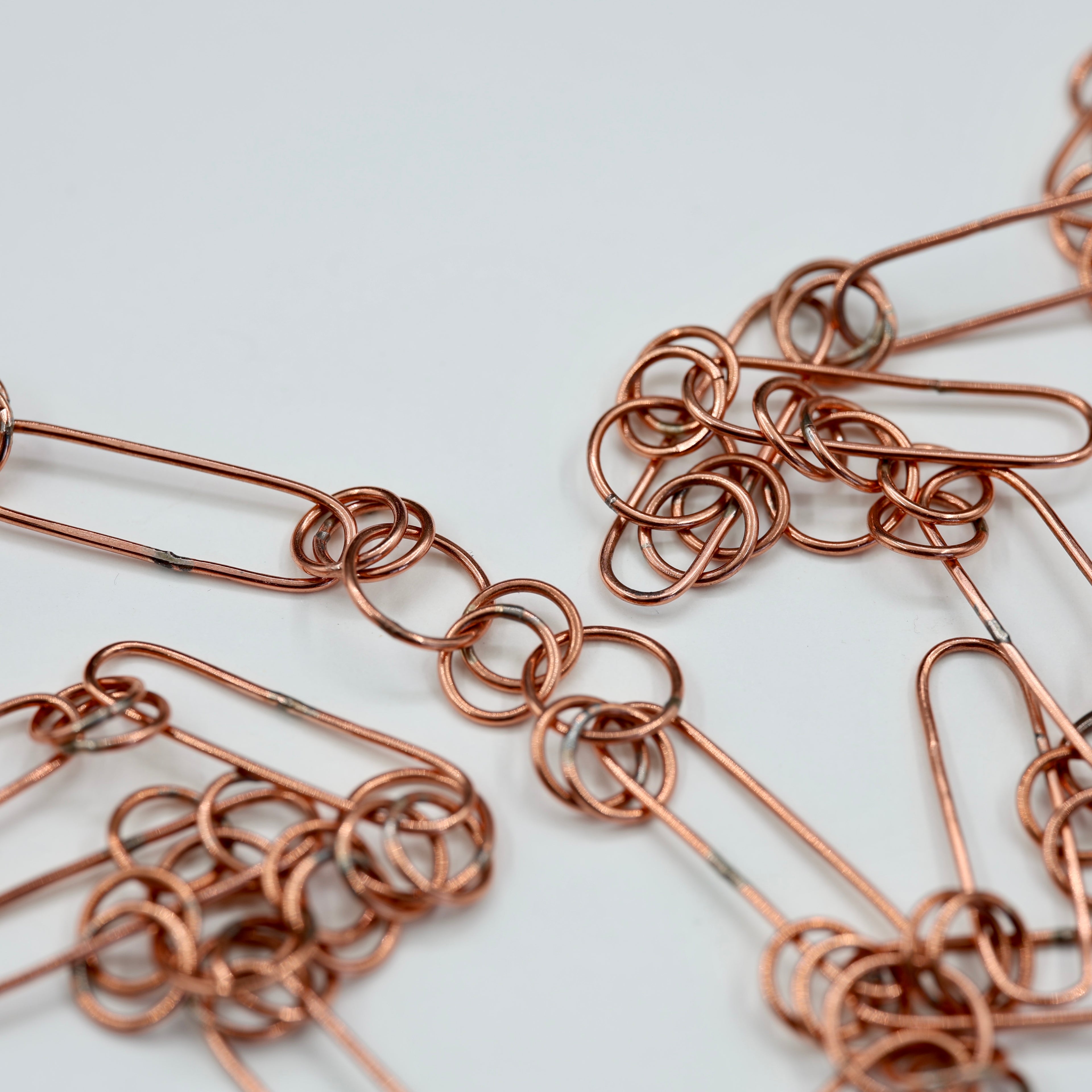 Copper Wire Chain - Long