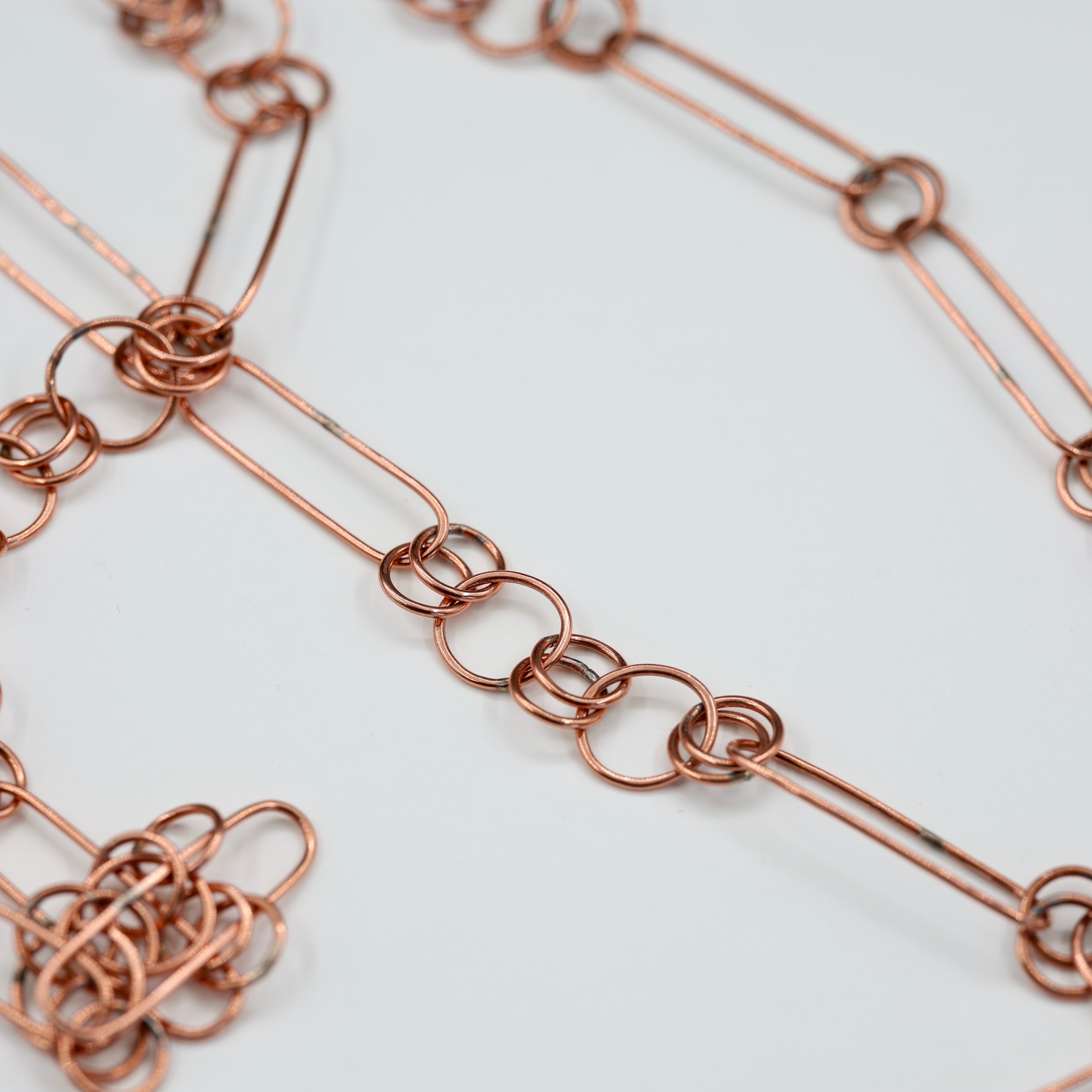 Copper Wire Chain - Long