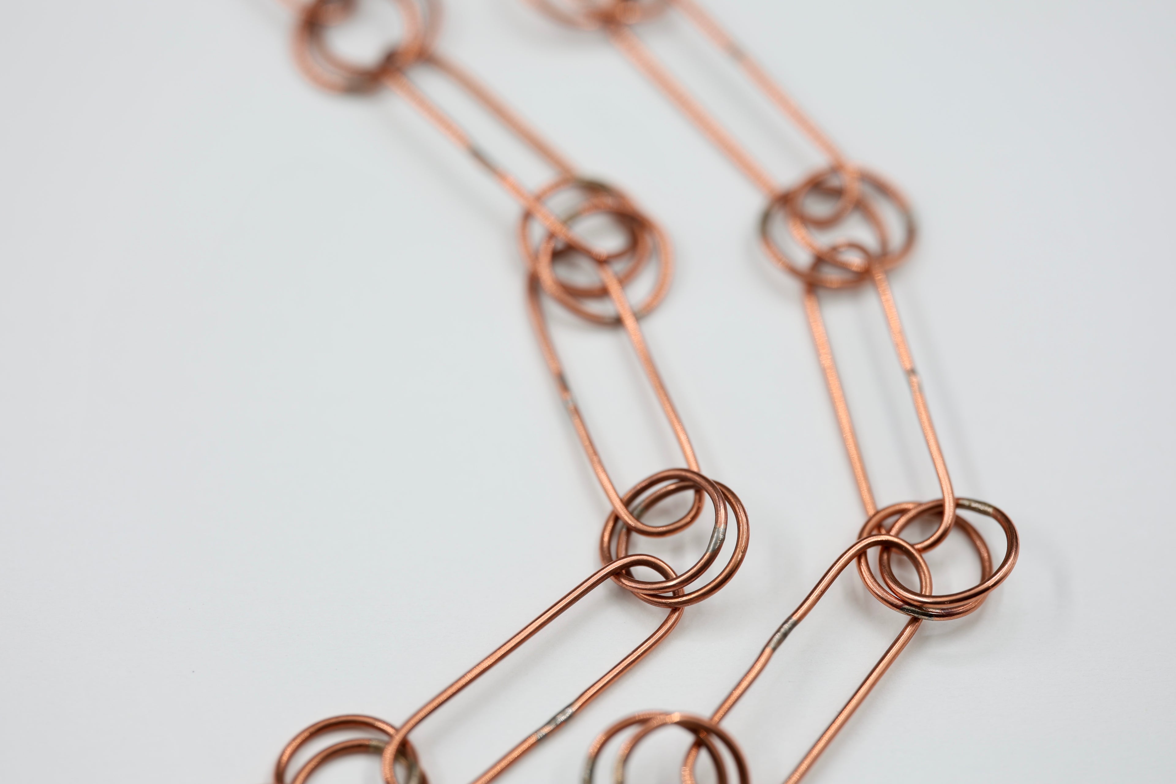 Copper Wire Chain - Long 2