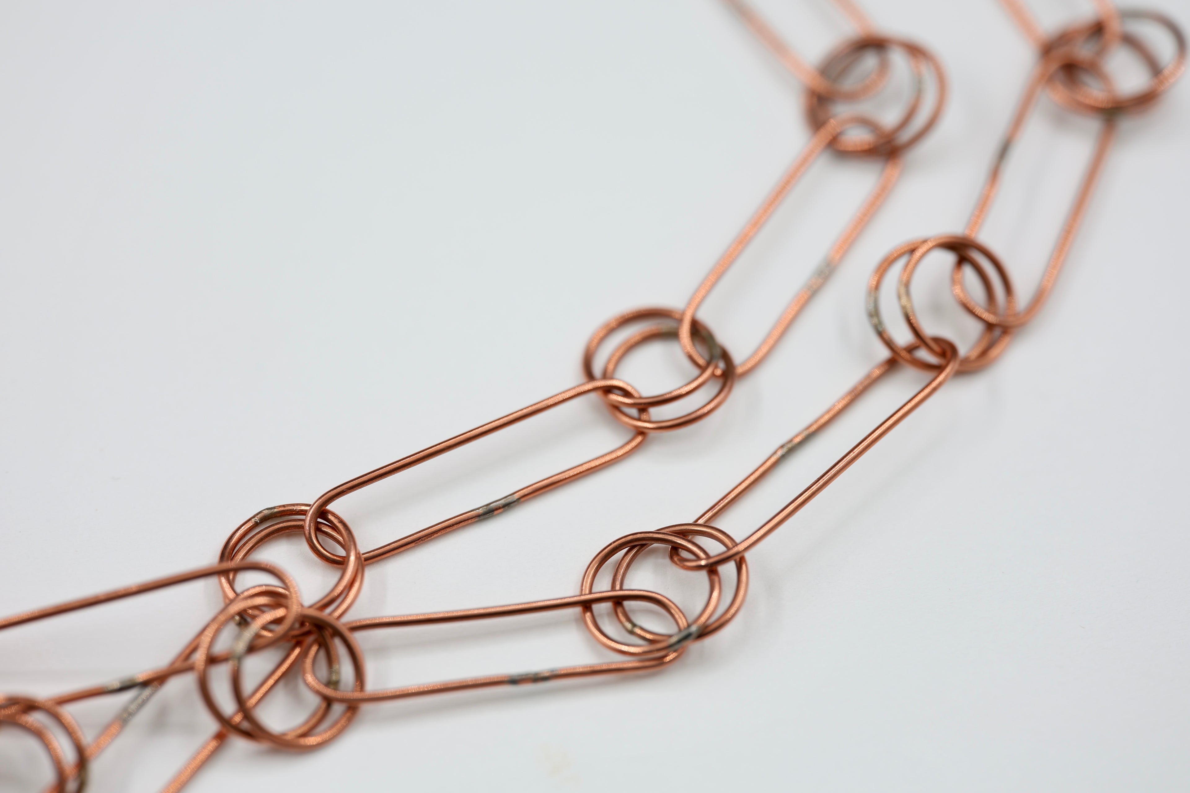 Copper Wire Chain - Long 2