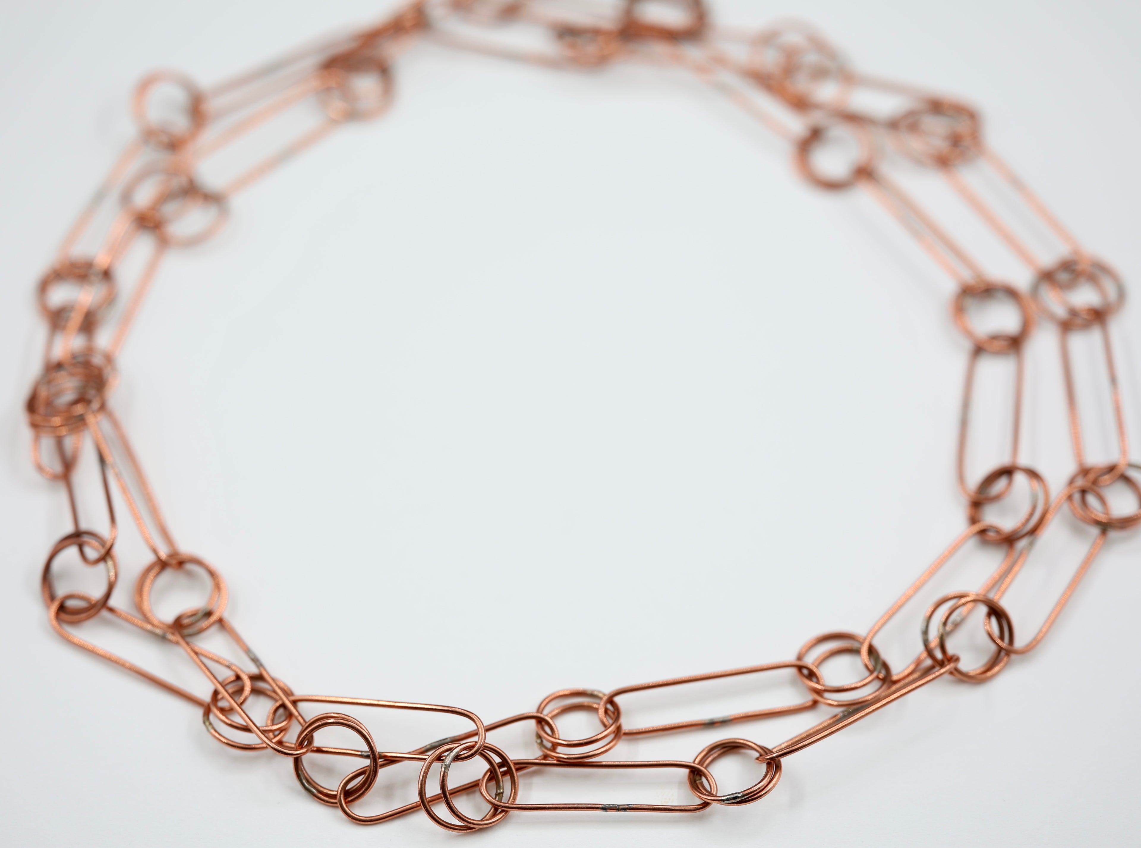 Copper Wire Chain - Long 2