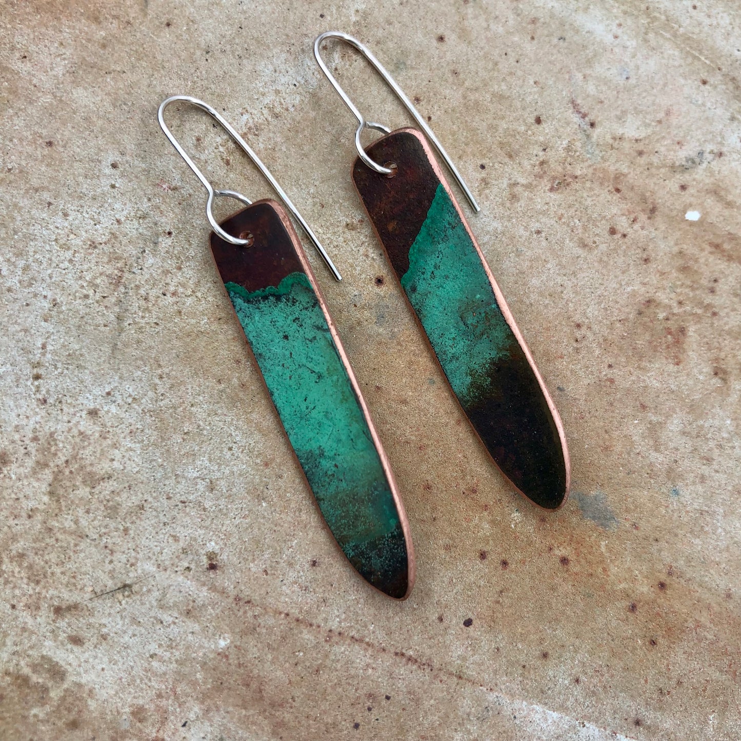 Natural Patina Design-Feather