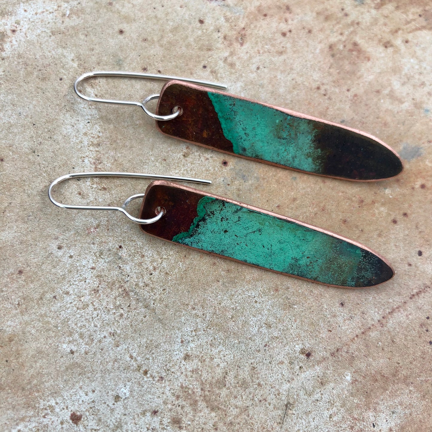 Natural Patina Design-Feather