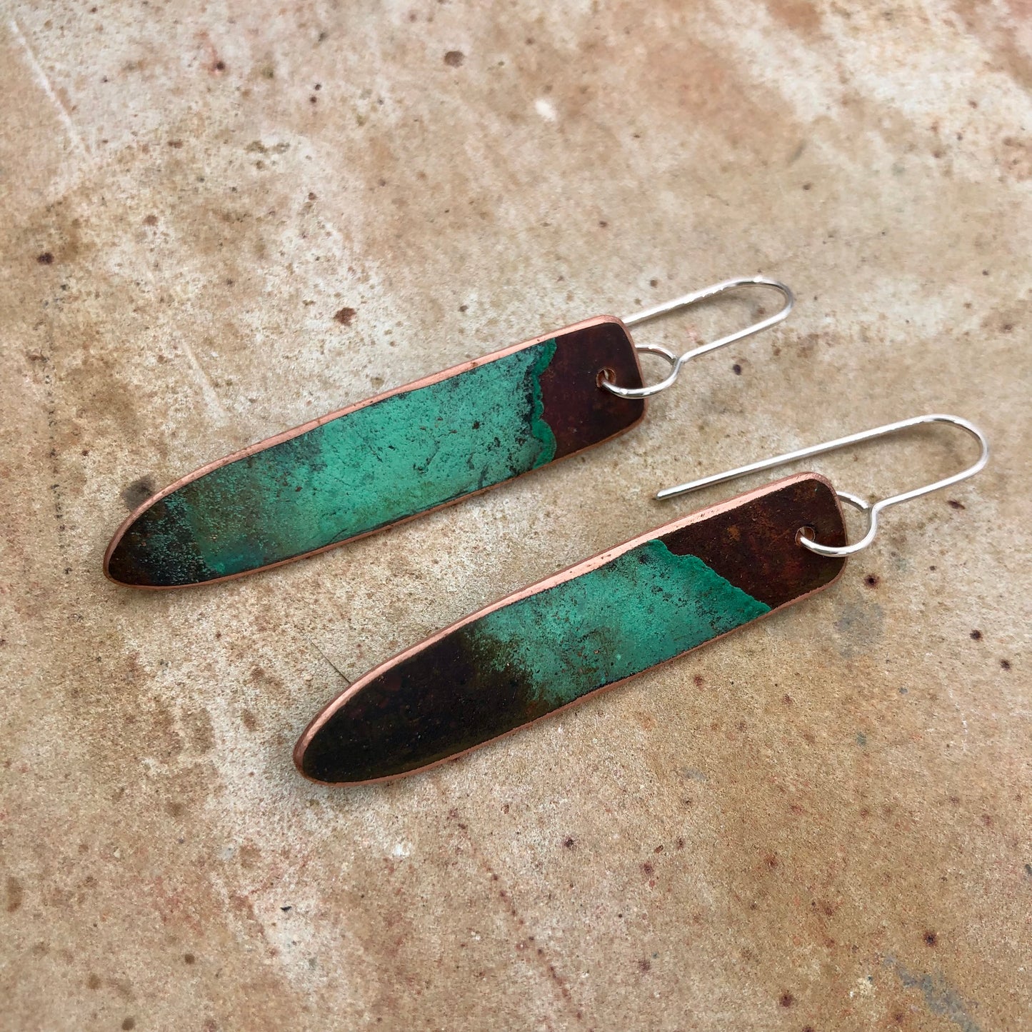 Natural Patina Design-Feather