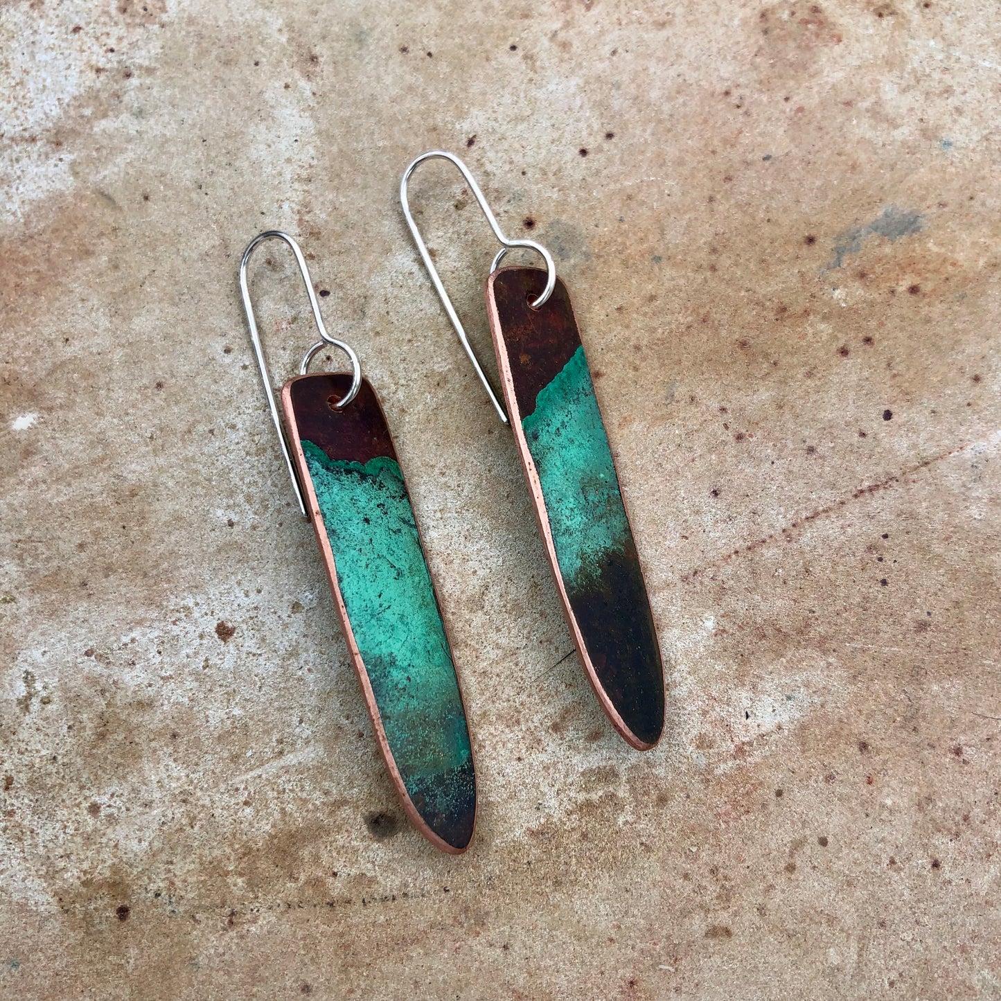 Natural Patina Design-Feather