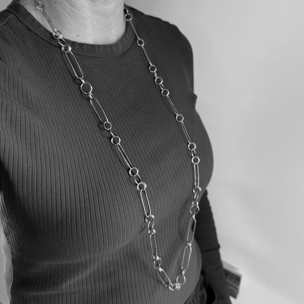 Copper Wire Chain - Long