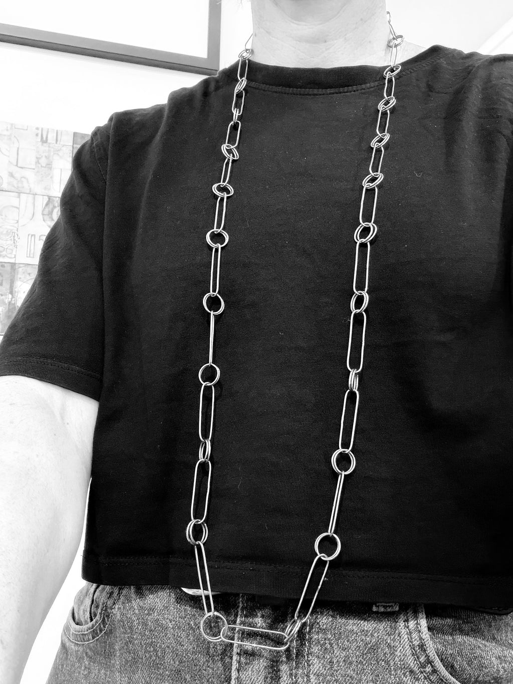 Copper Wire Chain - Long 2
