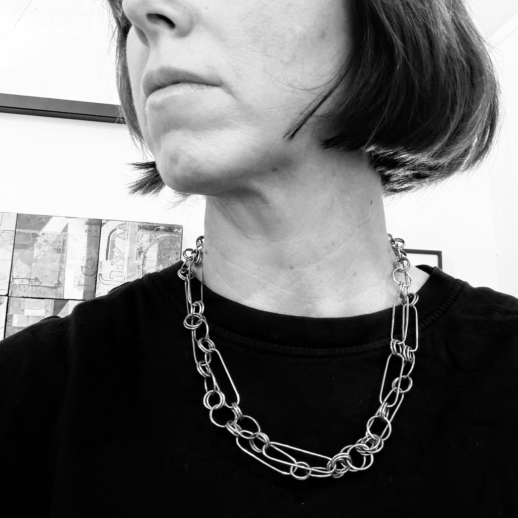 Copper Wire Chain - Long