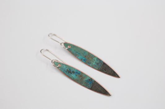 Natural Patina Design-Narrow Leaf 3